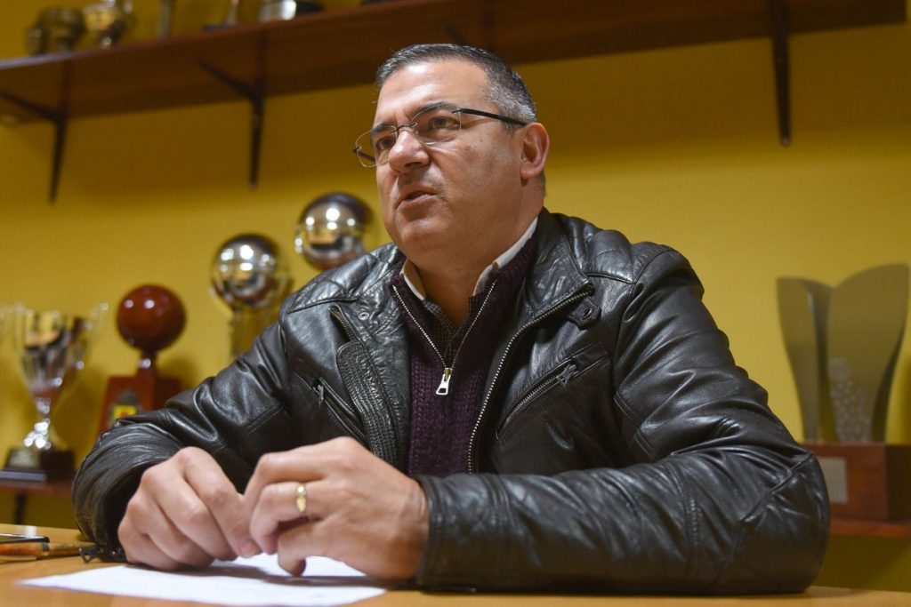 Félix Hernández, presidente canarista, ha transmitido la necesidad de que el club se tome un tiempo de reflexión . Sergio Méndez