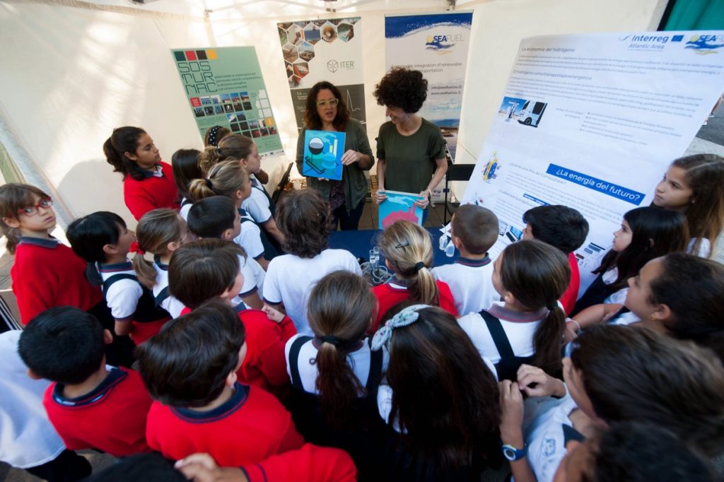 Santa Cruz organiza cada año una de las ferias que más actividades destinadas a la concienciación medioambiental concentra en toda Canarias. Fran Pallero