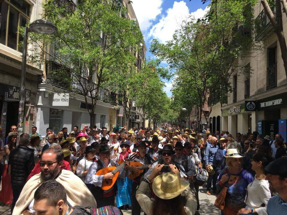 Magos y magas de romería en Madrid