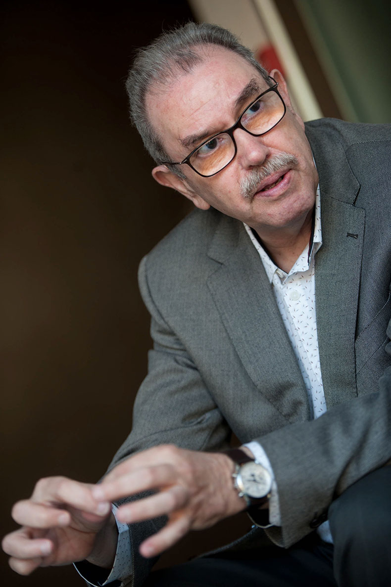 Vicente Larraga, profesor de Investigación en el Consejo Superior de Investigaciones Científicas (CSIC). Fran Pallero