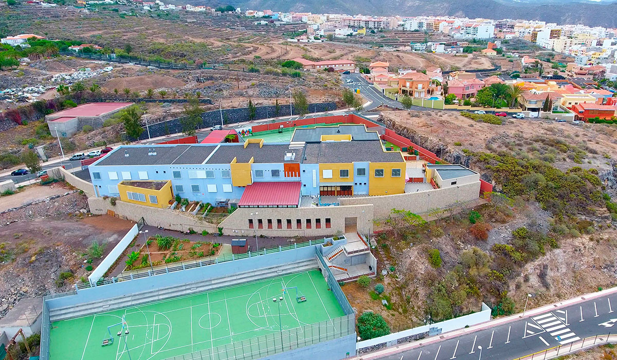 Colegio de Educación Infantil y Primaria Las Torres, en Adeje. DA
