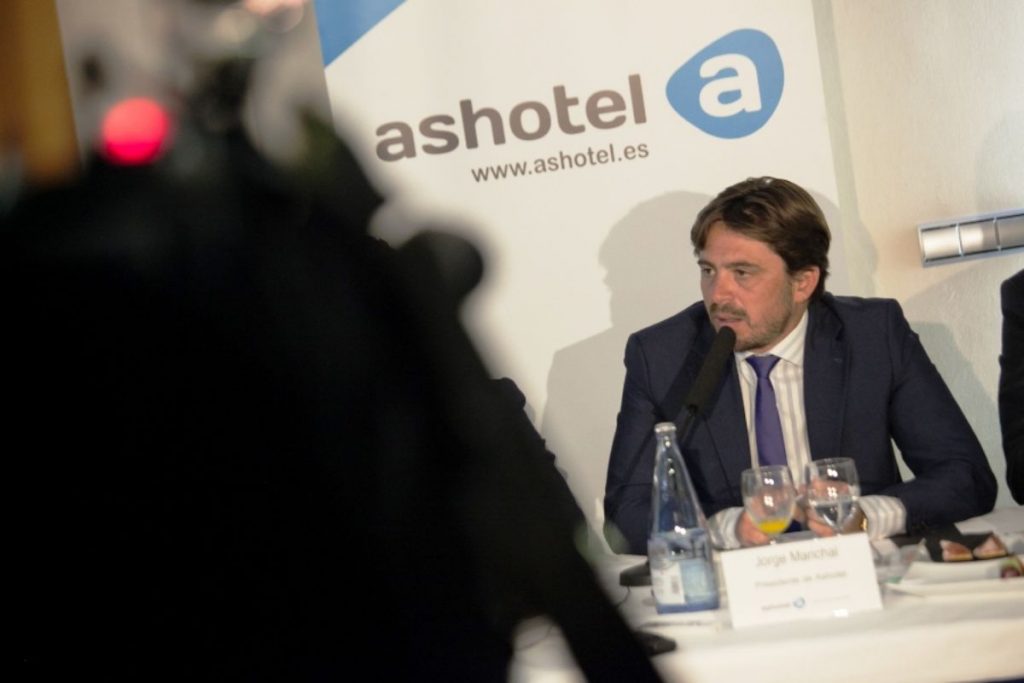 El presidente de la patronal hotelera, Jorge Marichal. DA