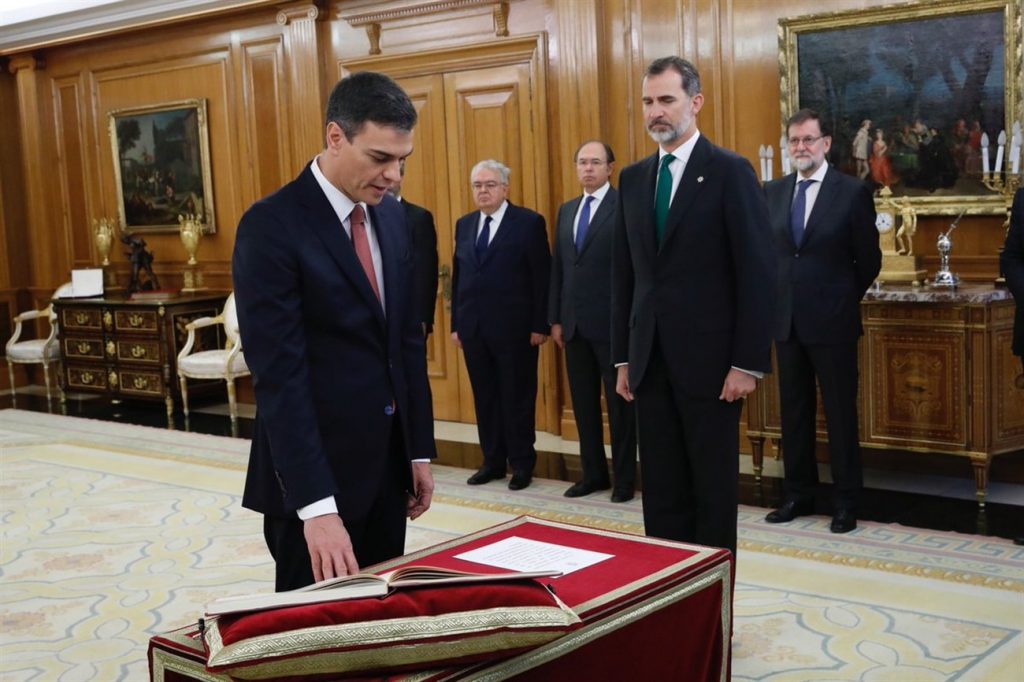 PEDRO SÁNCHEZ PROMETE CARGO PRESIDENTE