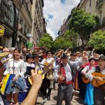 Magos y magas de romería en Madrid