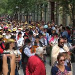 Magos y magas de romería en Madrid
