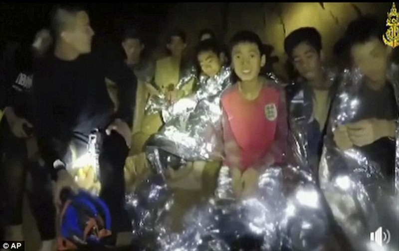 Los niños atrapados en la cueva de Tailandia