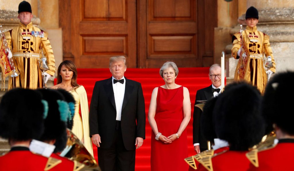Donald Trump y Theresa May Donald Trump y Theresa May. | EL ESPAÑOL
