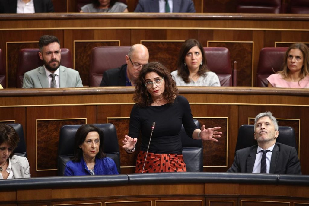 María Jesús Montero, ministra de Hacienda. | EP