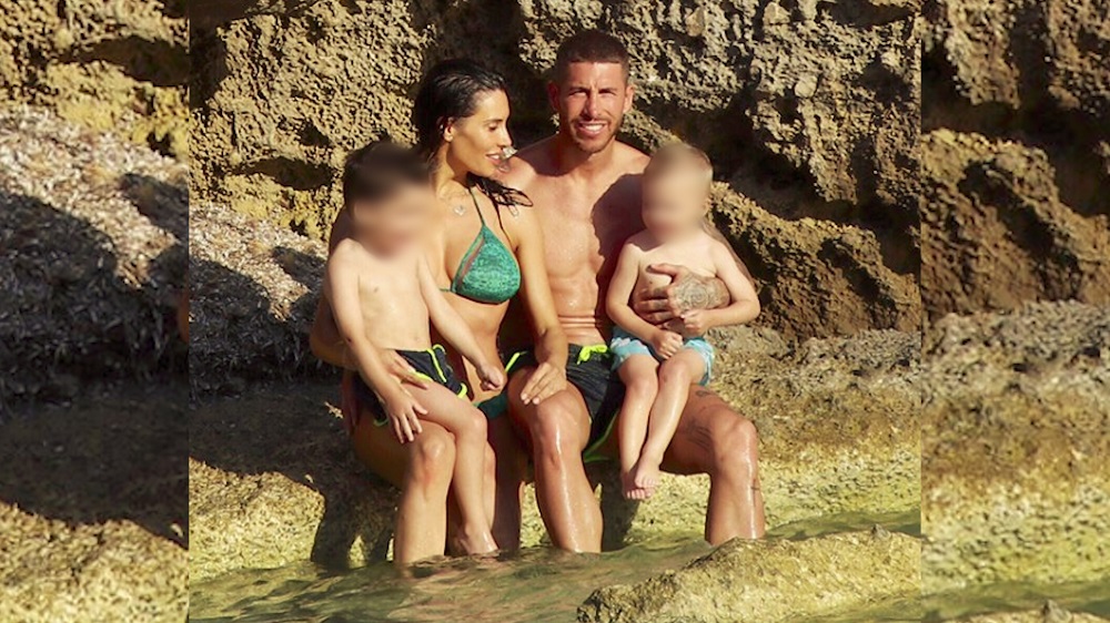 Pilar Rubio y Sergio Ramos disfrutan de sus vacaciones en familia. | EP