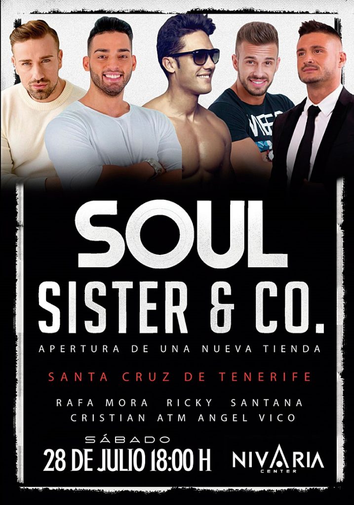 Soul Sister & Co abre en el Comercial Nivaria Center con la visita de varias celebrities