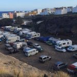 El barranco de la Linde, en Las Eras, durante esta última Semana Santa. DA