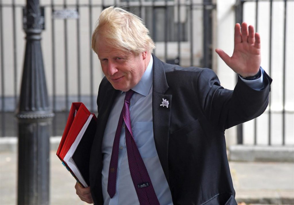El ministro de Exteriores de Reino Unido, Boris Johnson. | EP