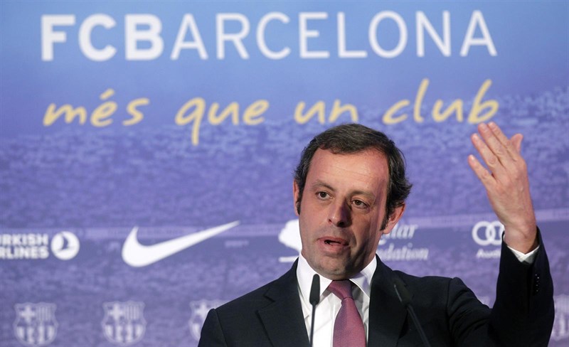 El expresidente del Barcelona Sandro Rosell. / EP