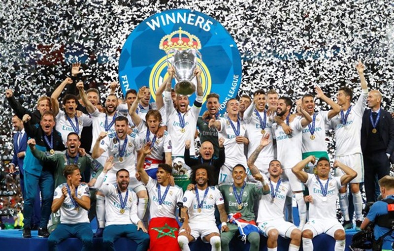 El Real Madrid, celebrando su última Copa de Europa. / Ep