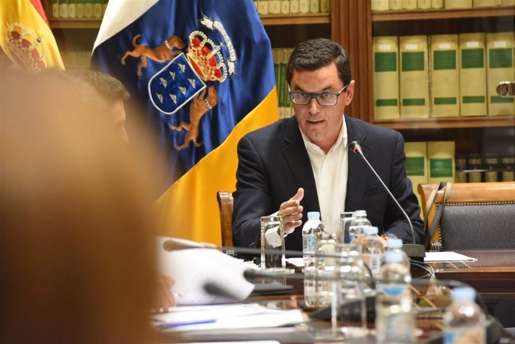 Pablo Rodríguez, vicepresidente y consejero de Obras Públicas y Transportes del Gobierno de Canarias. | EP