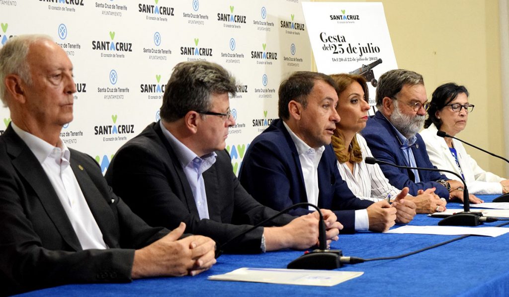 'La Gesta del 25 de Julio' conmemora el 250 aniversario del cañón 'Tigre'. | EUROPA PRESS