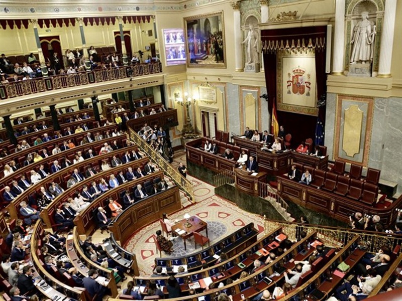 Congreso de los Diputados, en una imagen de archivo. / EP
