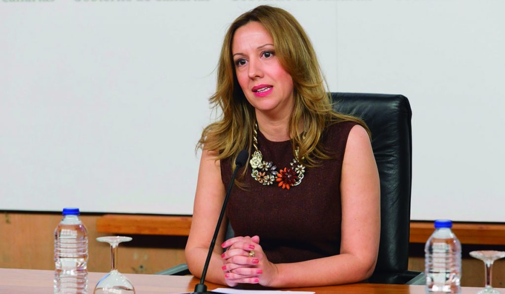 Rosa Dávila, consejera de Hacienda. | EUROPA PRESS