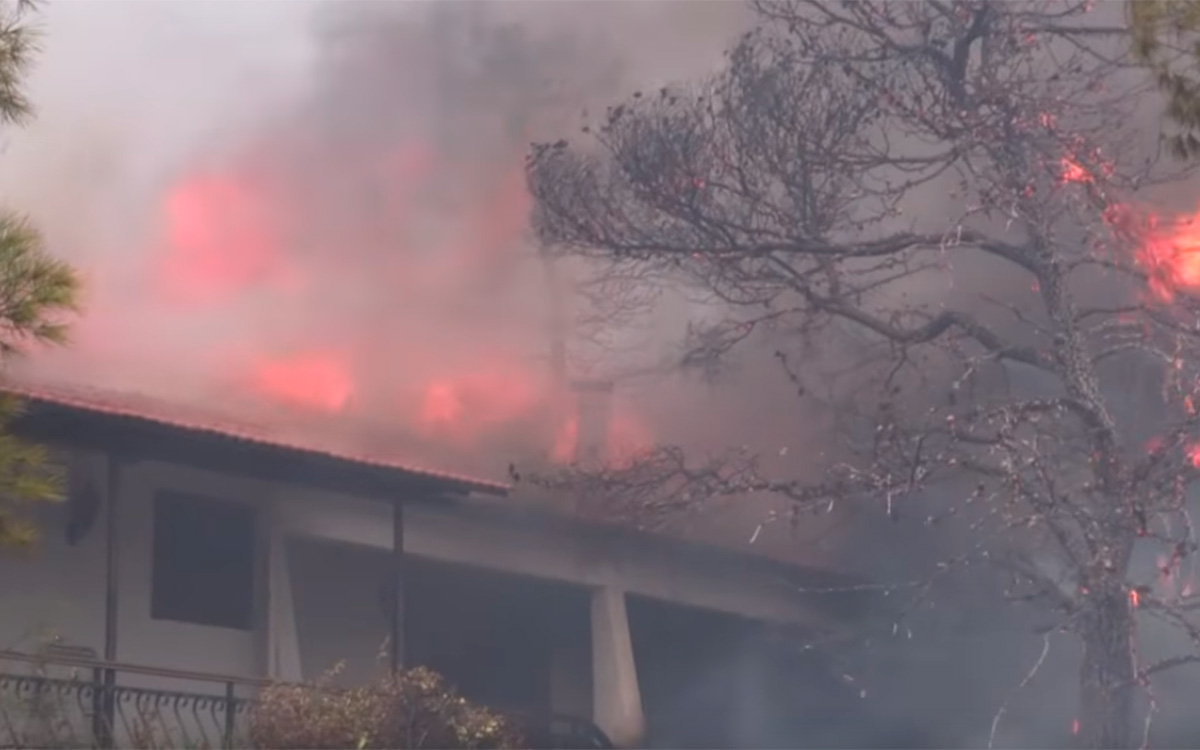 INCENDIOS GRECIA ATENAS