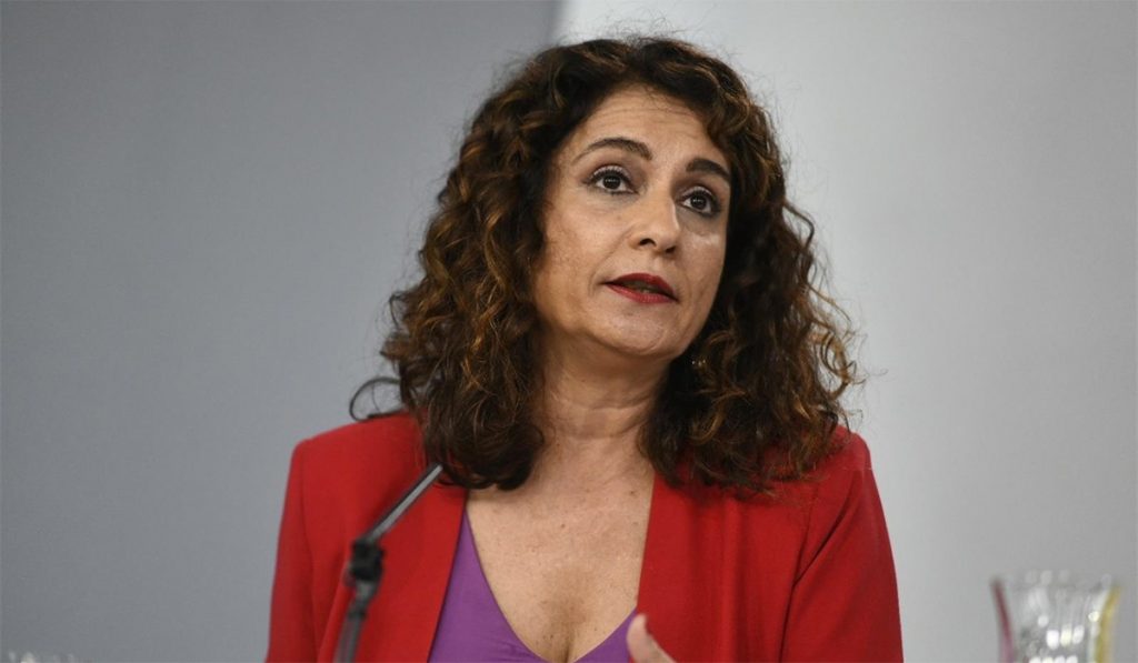 María Jesús Montero, ministra de Hacienda.