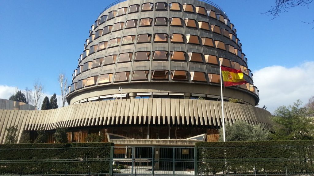 Sede del Tribunal Constitucional en Madrid. DA
