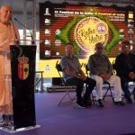 Cánticos, danzas, cine, rezos y yoga fueron algunos de los protagonistas de la novena edición del Ratha Yatra en el sur de la Isla, que contó con una numerosa participación de público. Fran Pallero