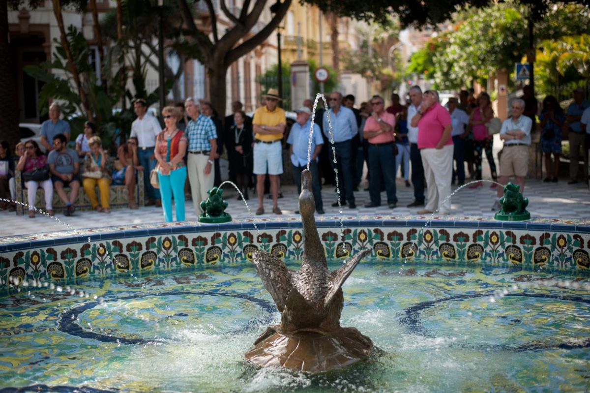 La plaza de Los Patos fue reabierta al público el pasado 25 de julio, haciendo honor a su nombre oficial. Fran Pallero
