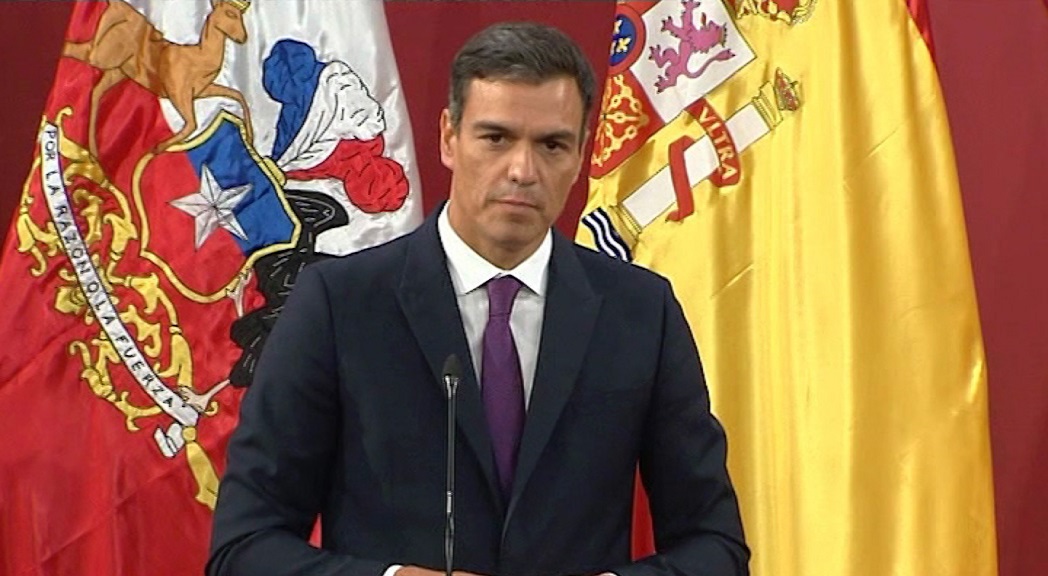 Pedro Sánchez, de visita oficial en Chile. / EP