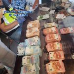 Los agentes, durante los registros en la operación PITA. / POLICÍA NACIONAL