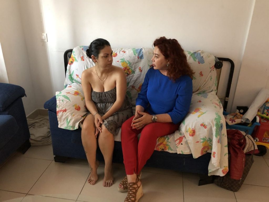 Beatriz Barrera visita a Samara Bermúdez. | DA