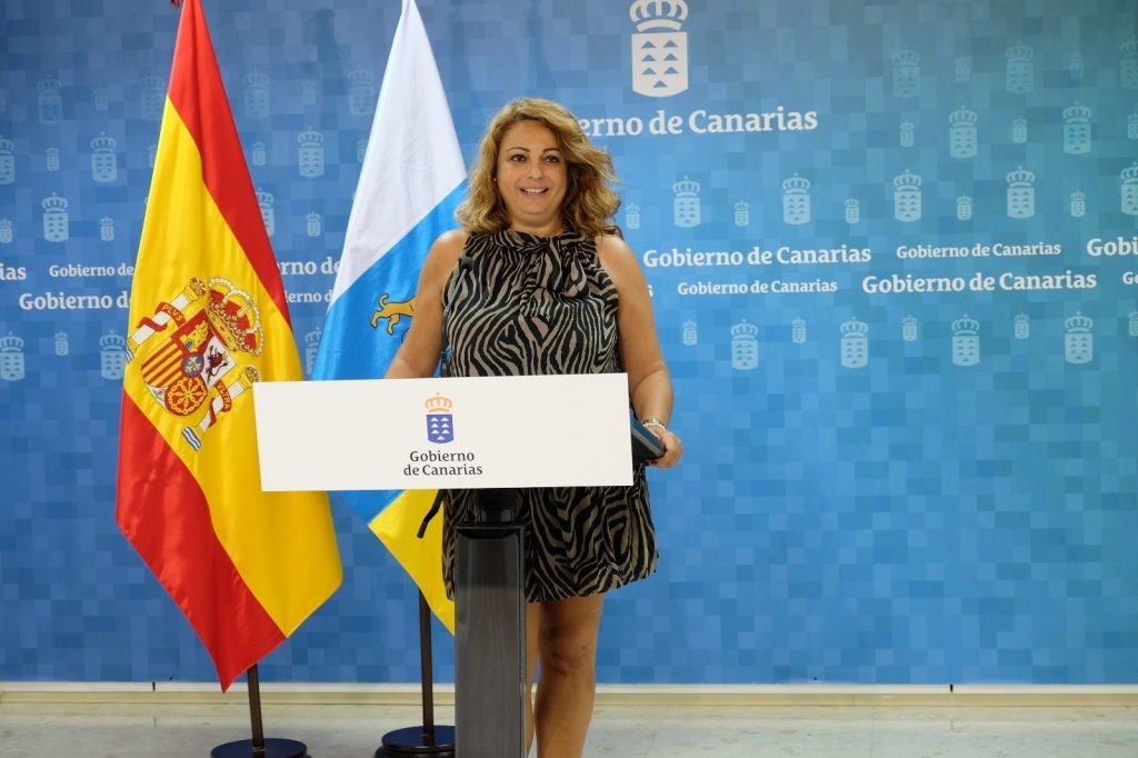 La Consejera De Empleo Del Gobierno Canario, Cristina Valido. | EP