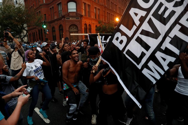 Protestas en Washington contra la marcha de los supremacistas blancos. / EP