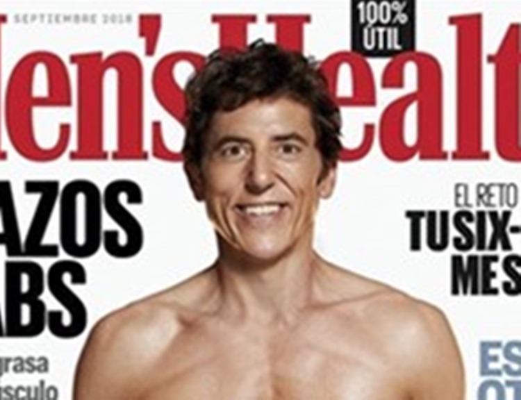 Manel Fuentes, en la portada del 'Men´s Health'. / EP