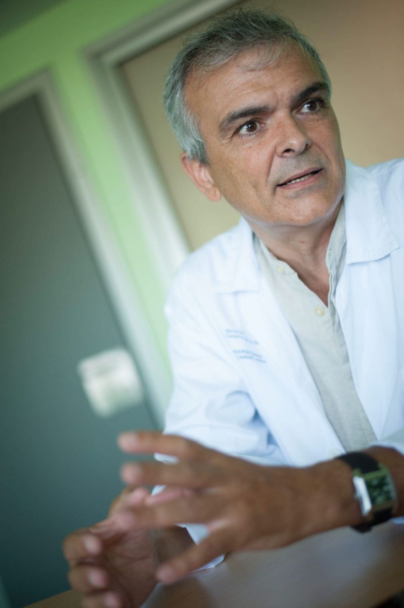 Roberto Gómez, médico de Urgencias del HUNSC. / FOTO: Fran Pallero