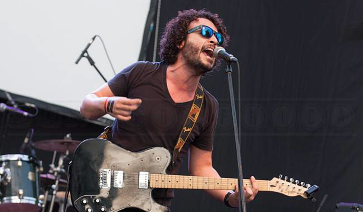Gustavo Molina, líder de la banda Morirán todos! 