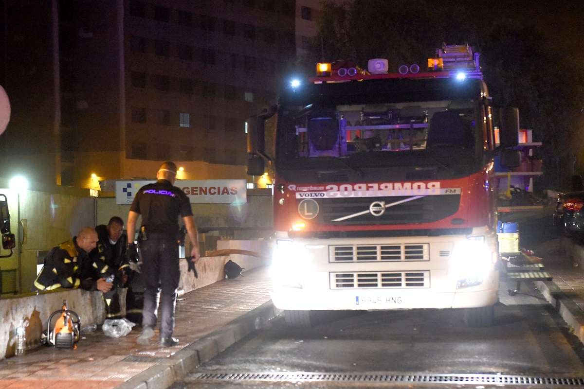 Incendio Hospital La Candelaria