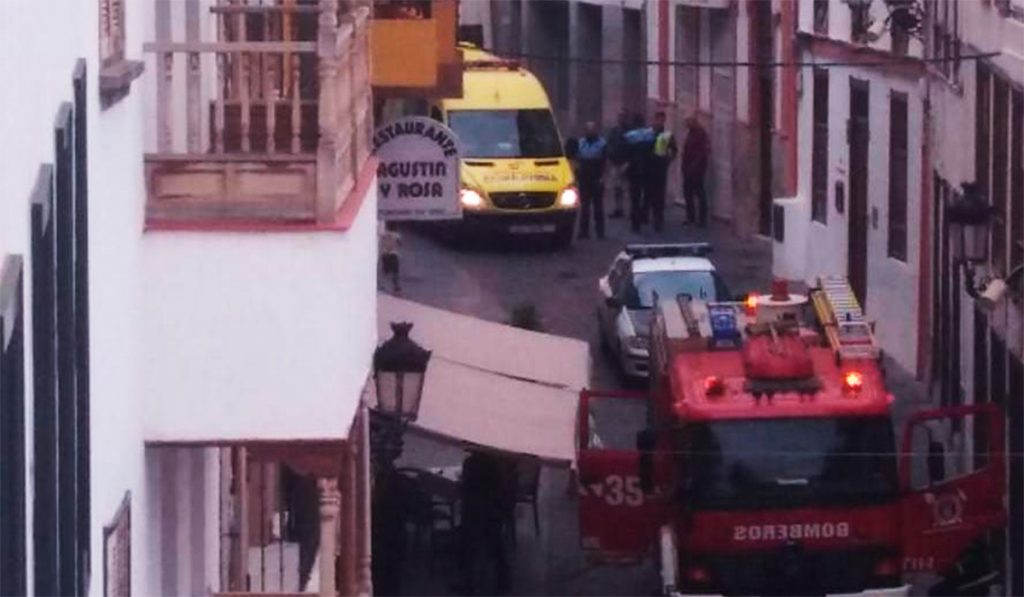 INCENDIO RESTAURANTE ICOD