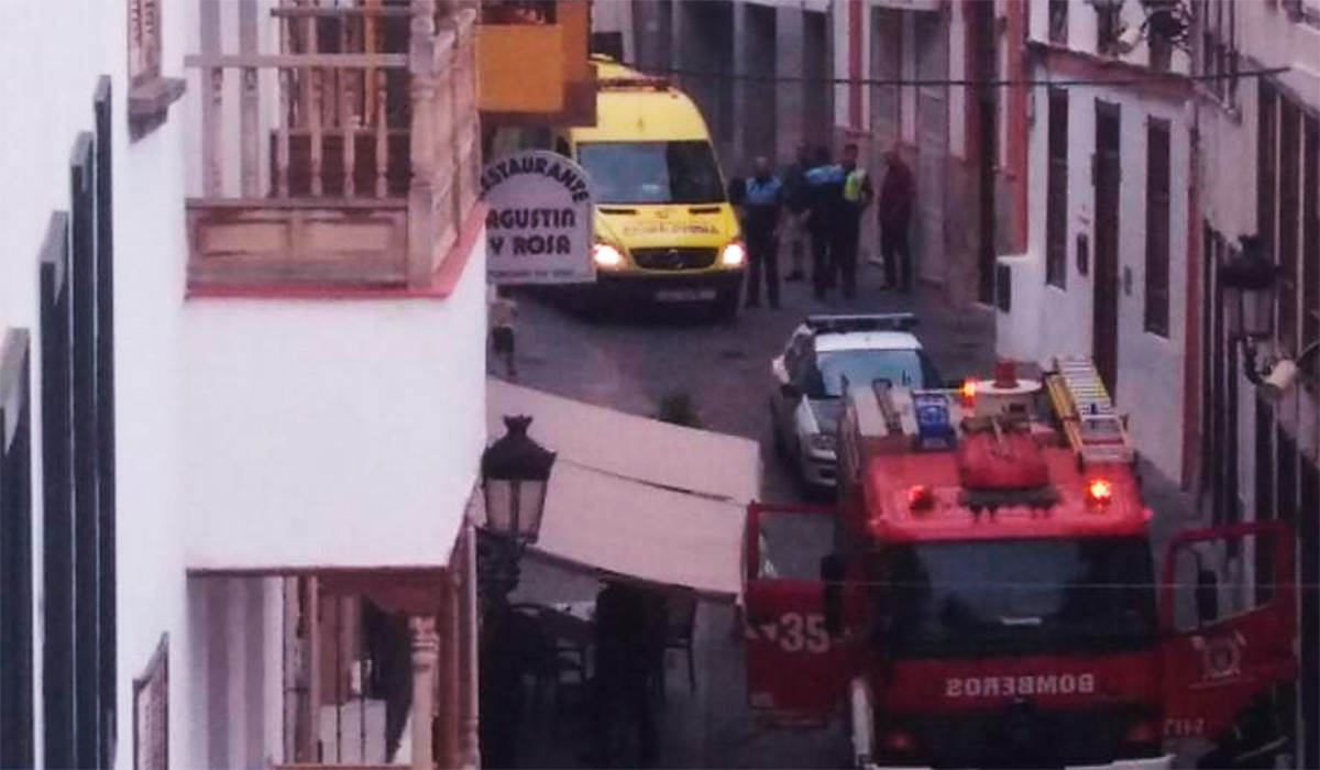 INCENDIO RESTAURANTE ICOD
