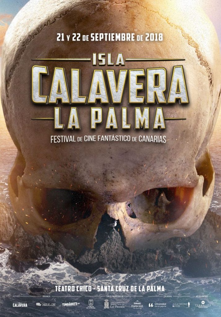 Cartel del Festival Isla Calavera - Edición Especial La Palma.