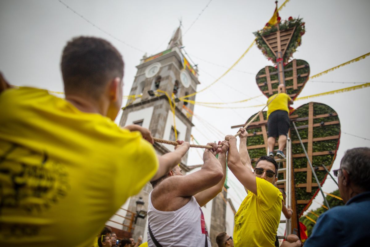 La entrada de los Corazones es ya un acto emblemático. A. G.