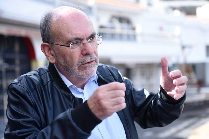 El alcalde de Icod, José Ramón León