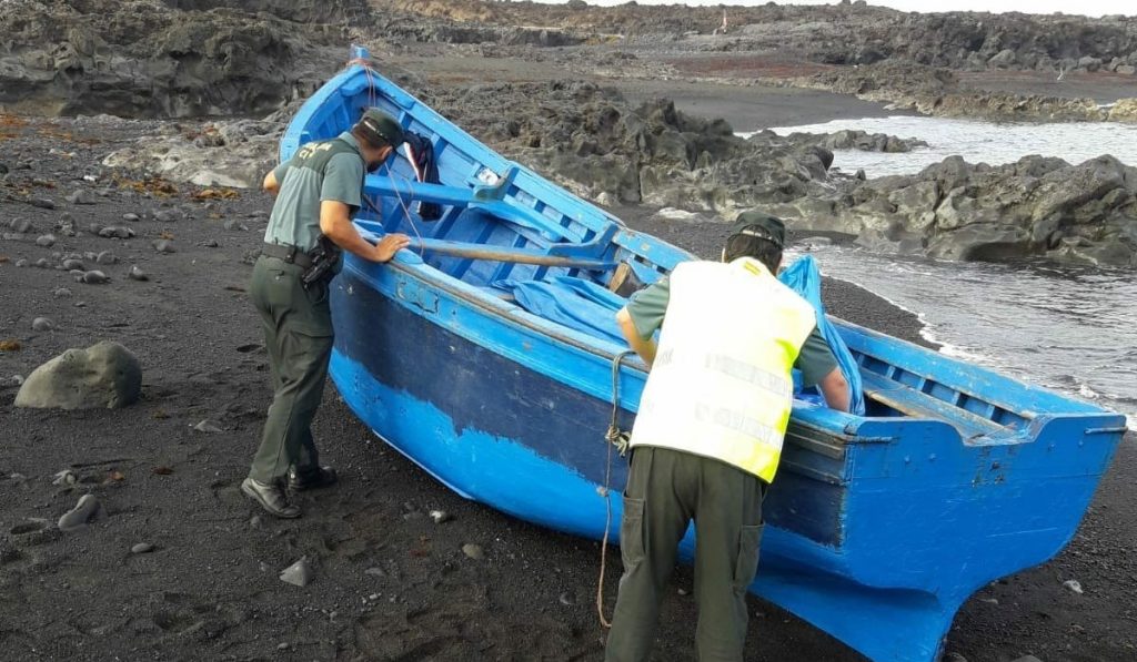 En apenas dos días han alcanzado la costa de Lanzarote cuatro pateras