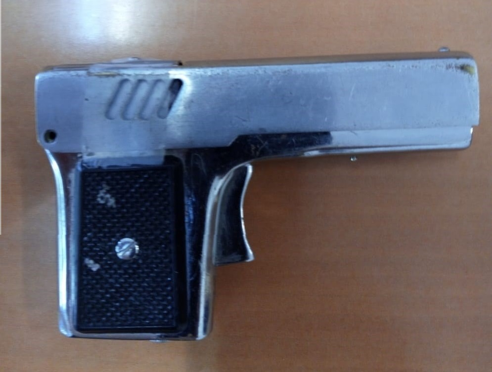 Pistola incautada por la Policía. | EP