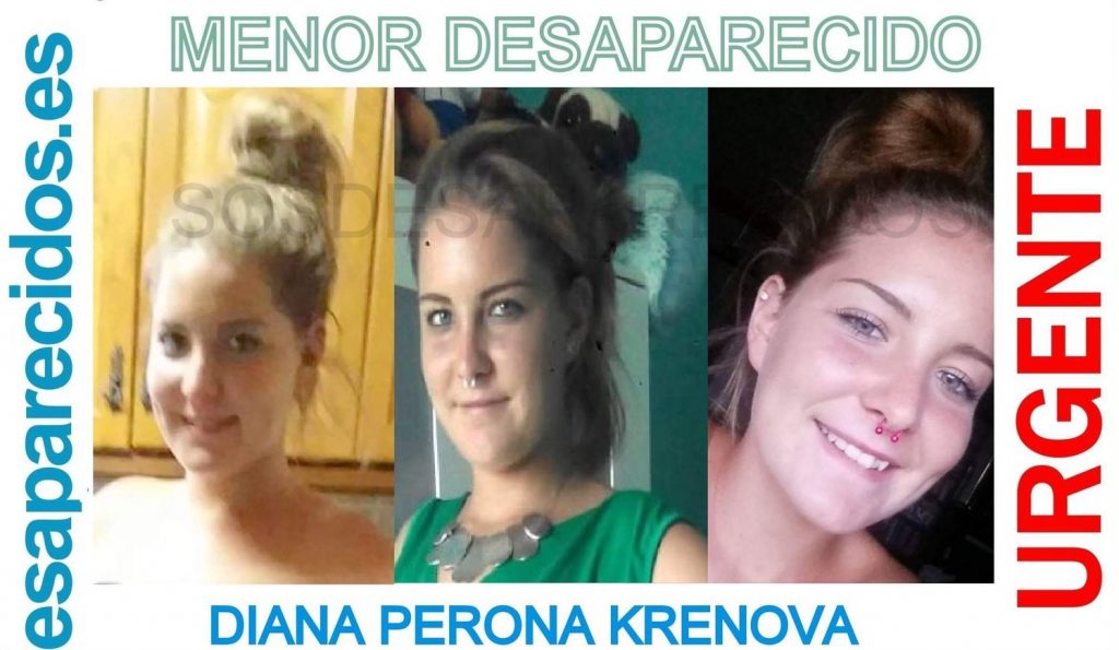 Menor desaparecida en El Tablero. / SOS DESAPARECIDOS