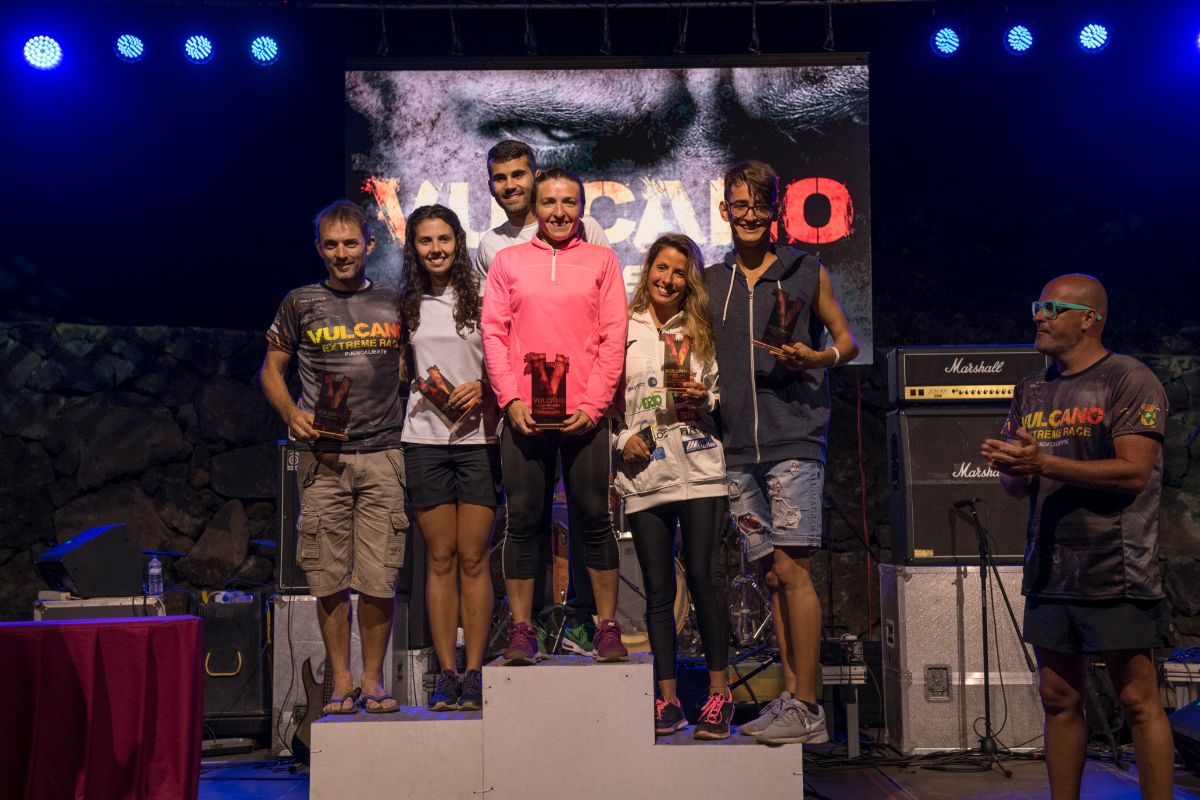 Alexis Velázquez y Eva Espinosa ganan la Vulcano Extreme Race. Saúl Santos