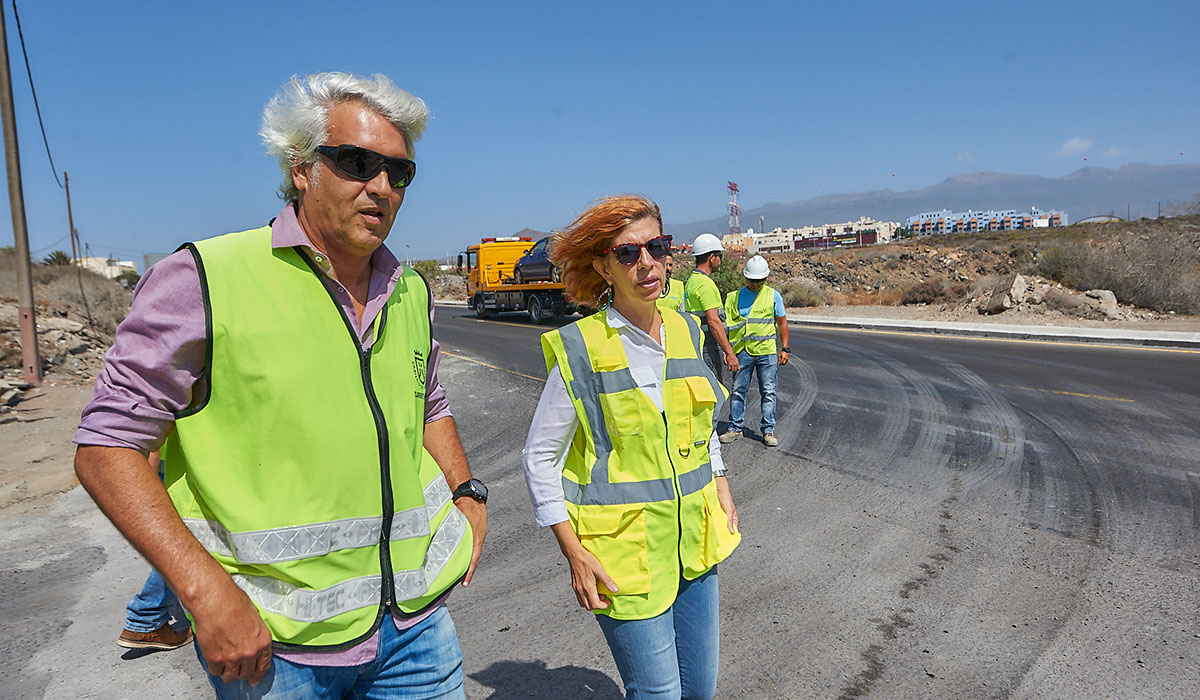 Ofelia Manjón visitó hace unos días las obras que culminarán a finales de mes. DA