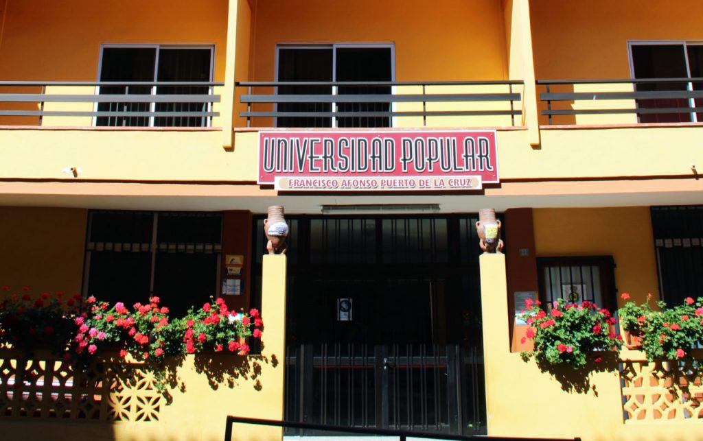 Universidad Popular Francisco Afonso de Puerto de la Cruz. / ARCHIVO