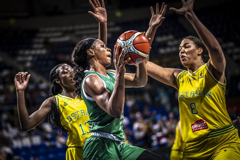 Australia - Nigeria. / FIBA