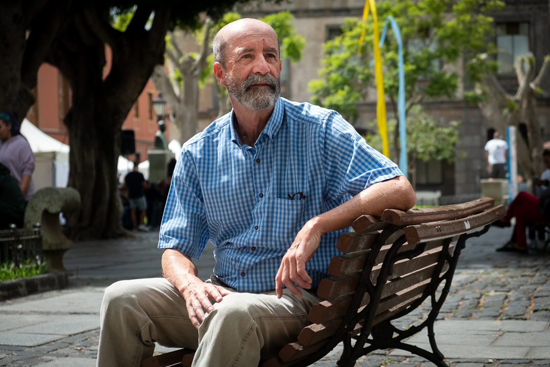 Santiago Pérez, portavoz de XTF-NC / Fran Pallero