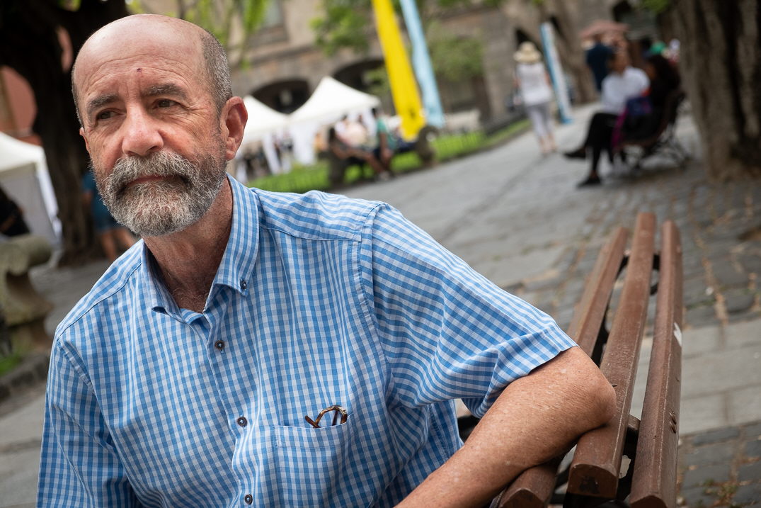 Santiago Pérez, portavoz de XTF-NC / Fran Pallero